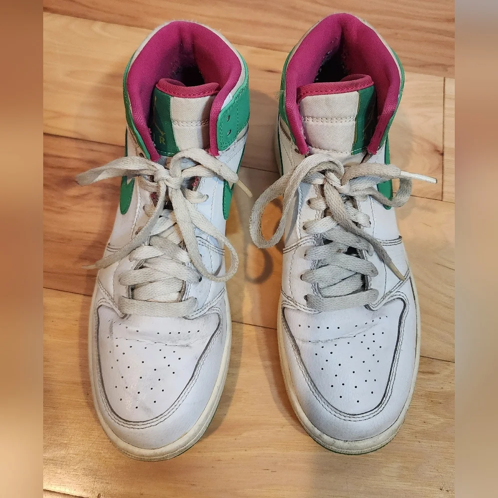 Nike Air Jordan 1 Retro High GG 'Easter White Green Pink 6.5Y
